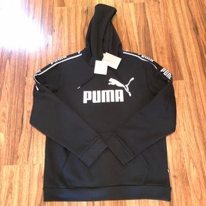 Puma Black and White Hoody NWT